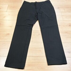 1620 Pants Mens 44x34 Black Chino Stretch Workwear Spandex Made USA Pockets